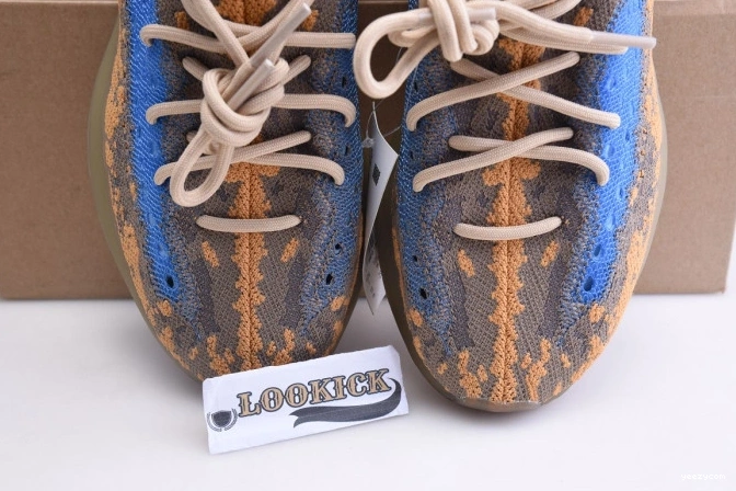 REFLECTIVE ADIDAS BOOST 380 OAT YEEZY BLUE FX9847 0729